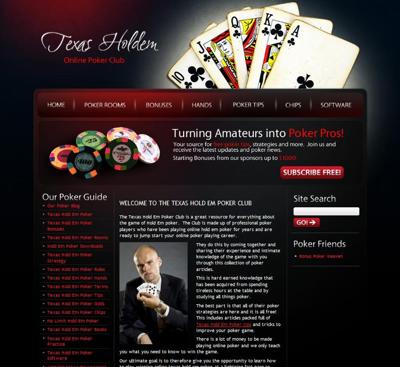 how to play texas hold em poker